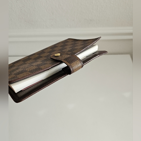 Louis Vuitton Damier Ebene Agenda MM With Booklet - Picture 14 of 16